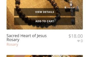 Wandering Convert Shop Now Open: Rosaries for Sale